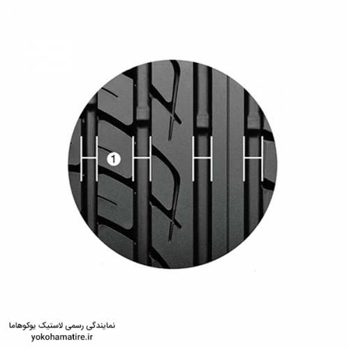 لاستیک یوکوهاما سایز 185/65R15 گل C.DRIVE تصویر 2